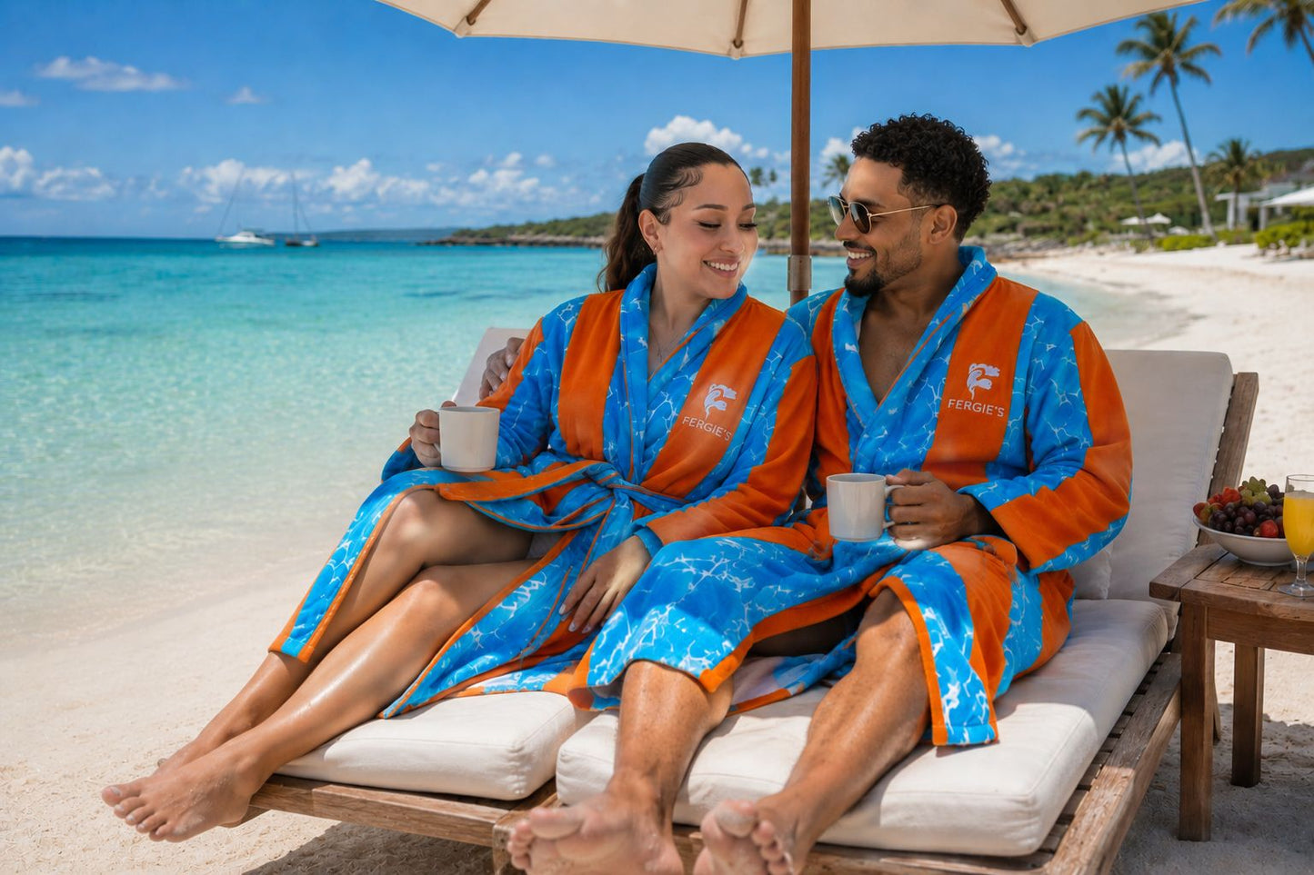 FERGIE’S Island Style Towel Robe